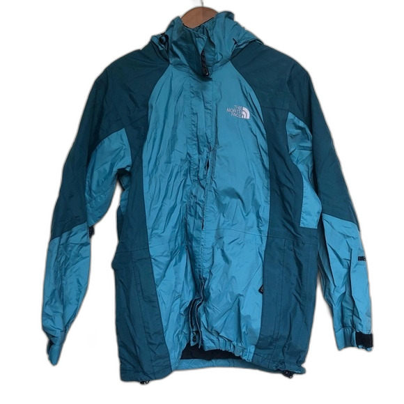 North Face Blue Zip-Up Winter Snow Jacket Size Small - Picture 1 of 16
